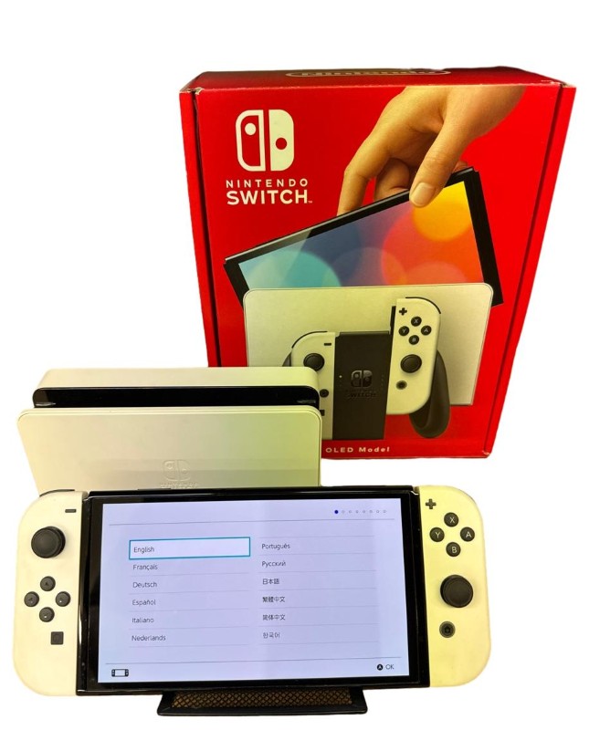 Nintendo Switch Oled Black Heg-001 | 044100082228 | Cash Converters