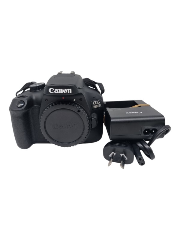 Canon Eos 3000D Ds126701 Black 058200010480 Cash Converters