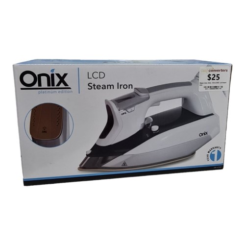 Onix LCD Steam Iron 039800329958 Cash Converters
