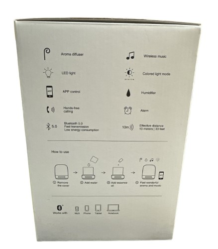 Emoi Smart Aroma Diffuser Lamp Speaker 001400476997 Cash Converters