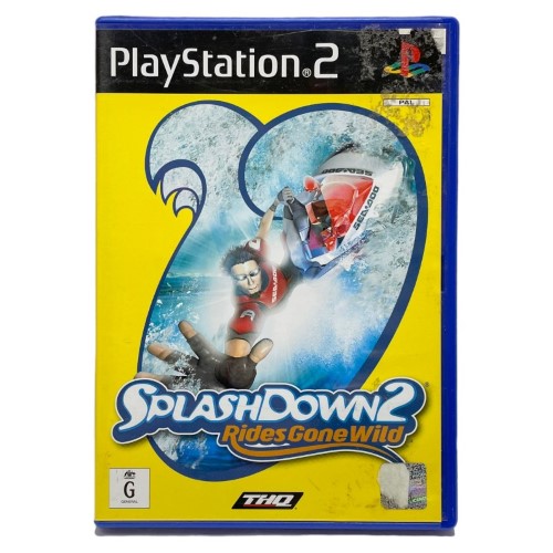 Splash Down 2 Rides Gone Wild Playstation 2 (PS2) 033700243938 Cash