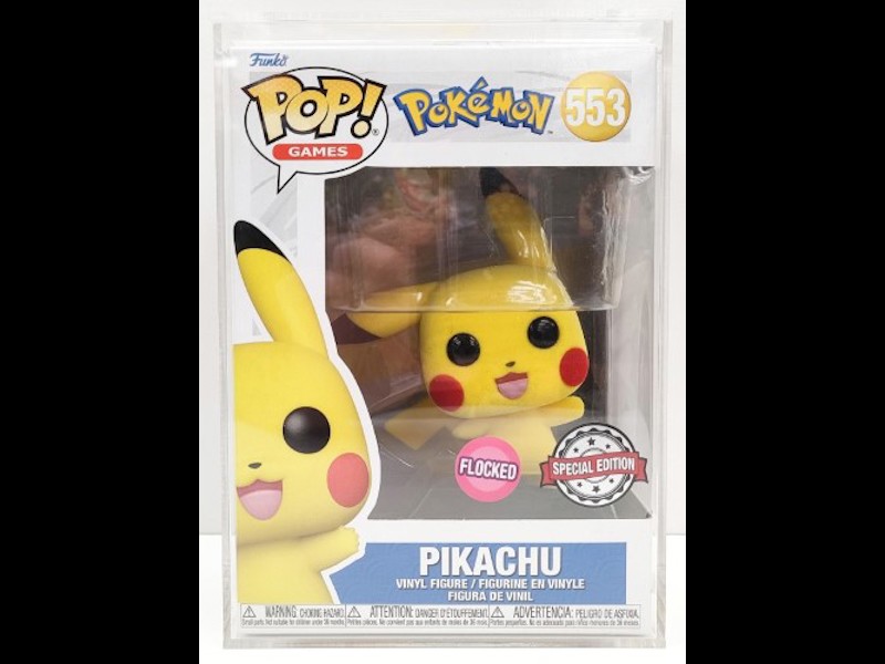 Funko POP! Pokemon - Pikachu (Flocked) #553 (Special Edition