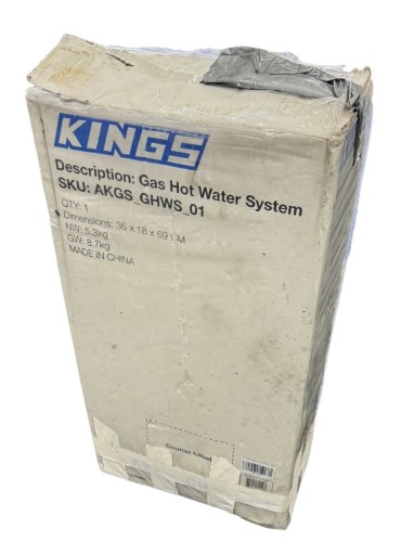 Kings Portable Gas Hot Water System | 028100107173 | Cash Converters