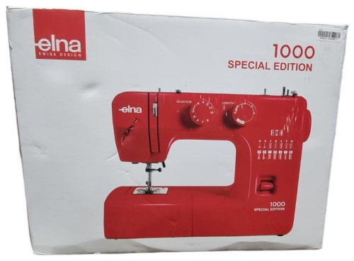 Elna Special Edition Sewing Machine Red 055200152611 Cash Converters