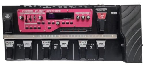 Boss Loop Station Guitar Pedal Rc300 Black 047000086489 Cash