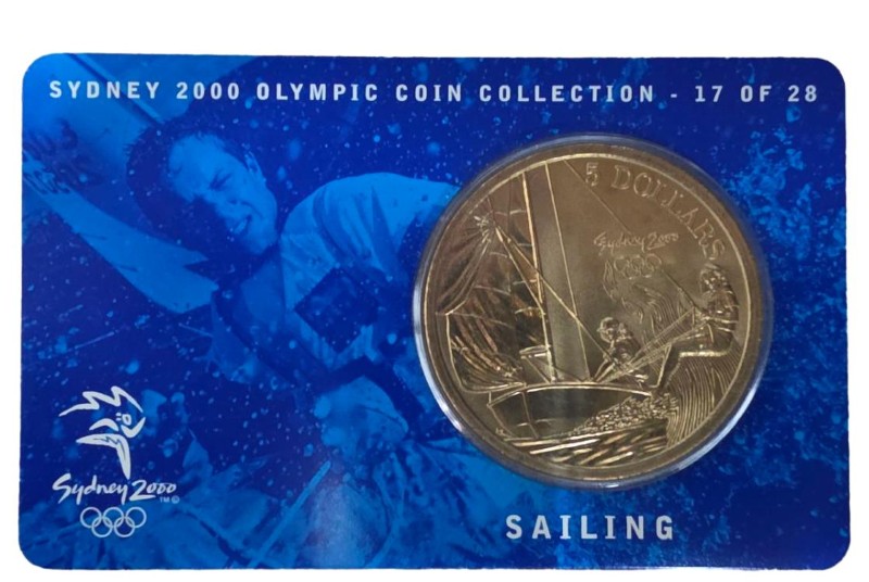 Sydney 2000 Olympic Coin Collection - 17/28 Blue | 002500527537