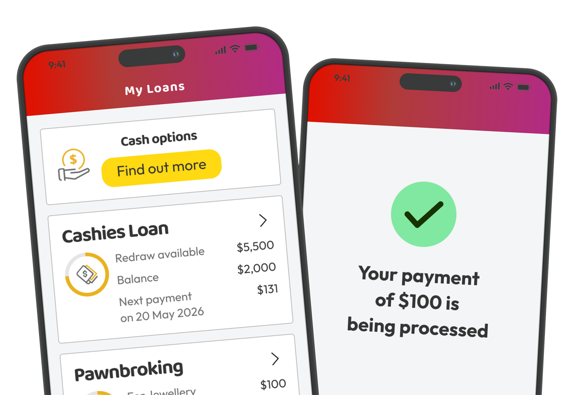 My Loans screens