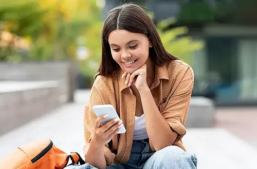 Customer looking at TMD