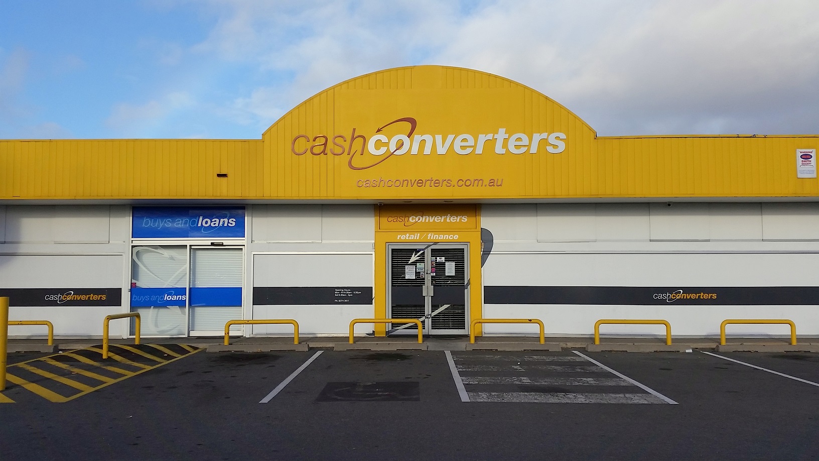 clovelly park cash converters store front image